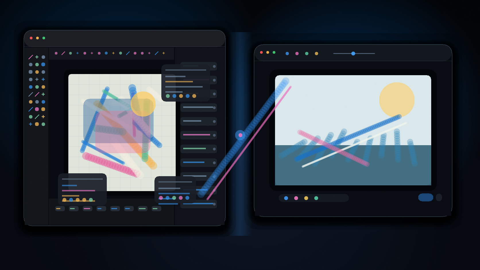 Vincent workflow canvas showing an early idea before professional production tools